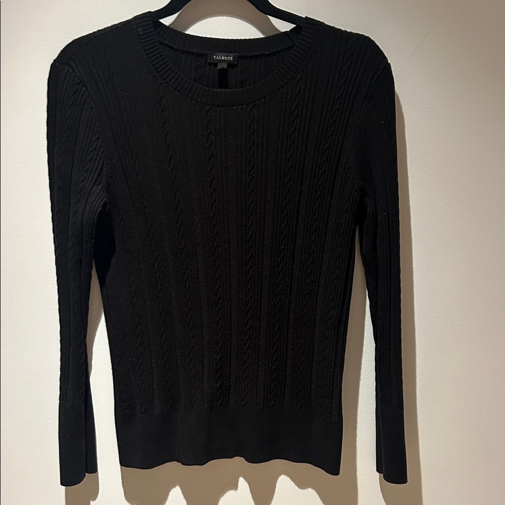 Talbots Dark Knit Sweater